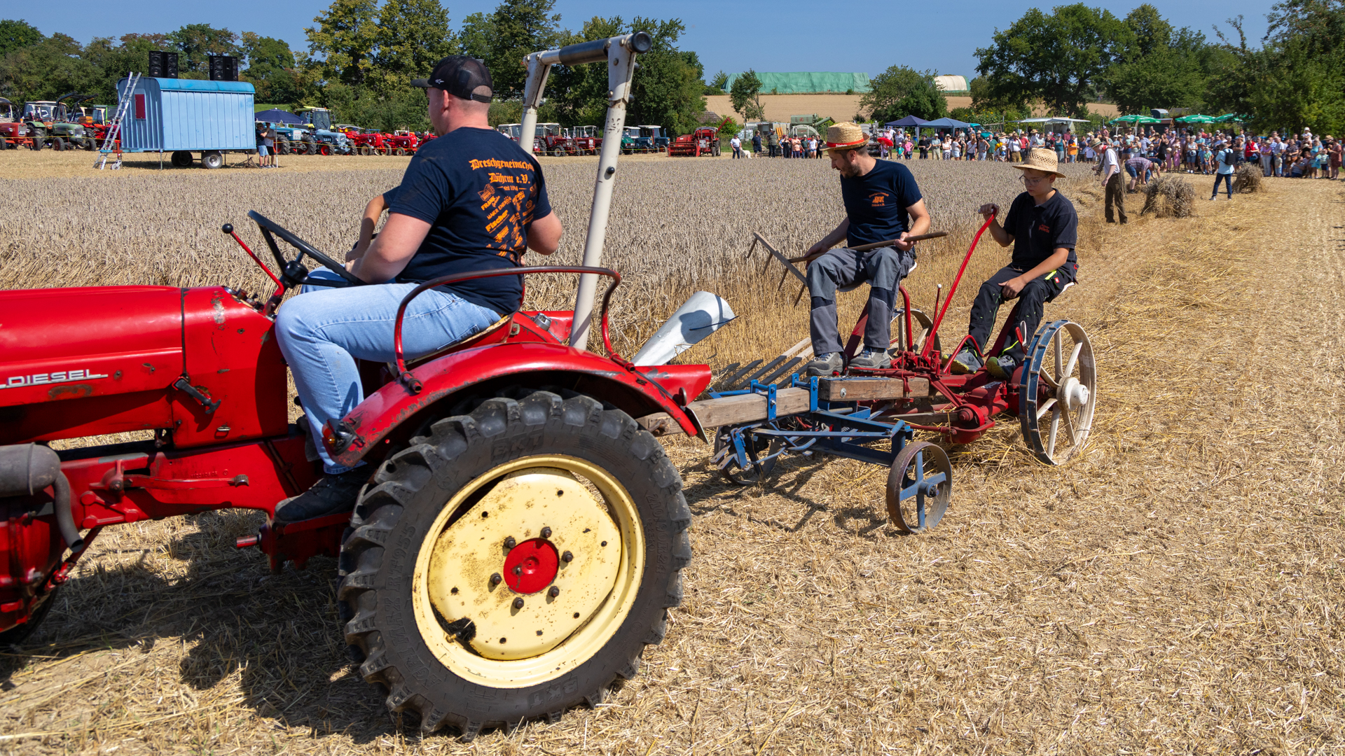 29. Historischer Erntetag 2025 – Vorführung auf dem Feld